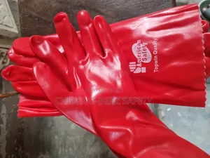 Chemical Resistance PVC Rubber Safety Hand Glove