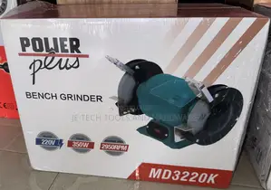 Power Plus Bench Grinder 8 Inches