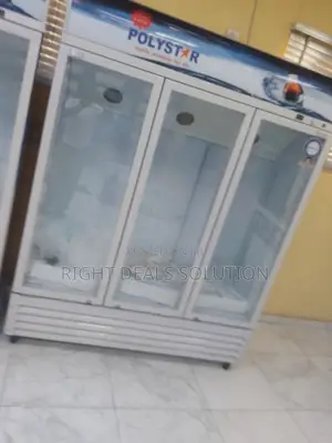 Polystar Triple Door Bottom Mount Refrigerator