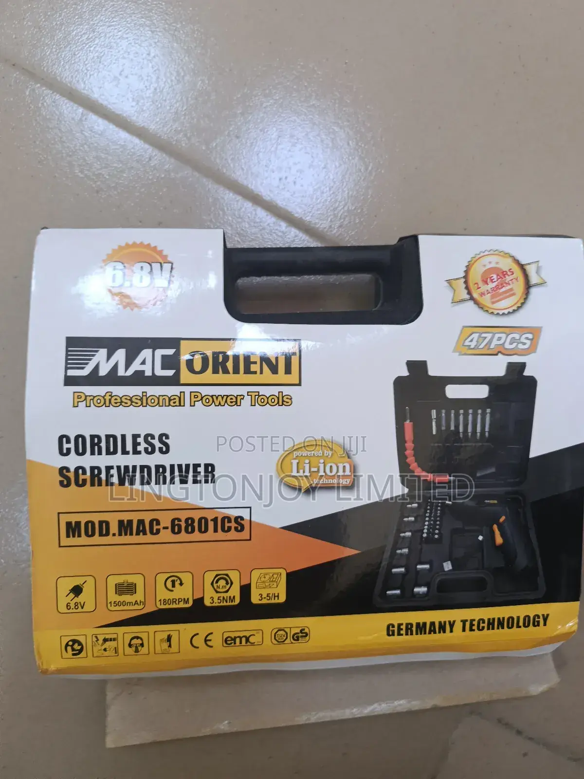 Cordless Screwdriver