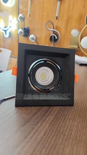 Single Face Black Body Cast Spot Light