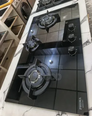 Original Phiima 90cm Built-in 3 Burners Automatic Gas Cooker Hob Etc.