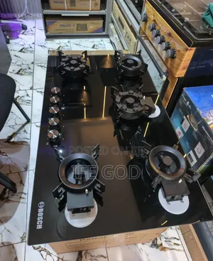 Quality Bosch Built-in 90cm Premium Quality Luxury Flips Up 5 Burners