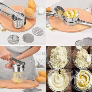 Stainless Steel Multi- Purpose Rice, Potato and Fruit Press