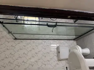 Sliding Shower Cubicle With Black Accessories