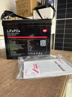 Itel Lifepo4 12.8v 100ah 1.280kwh Lithium Battery With Bluetooth Conne