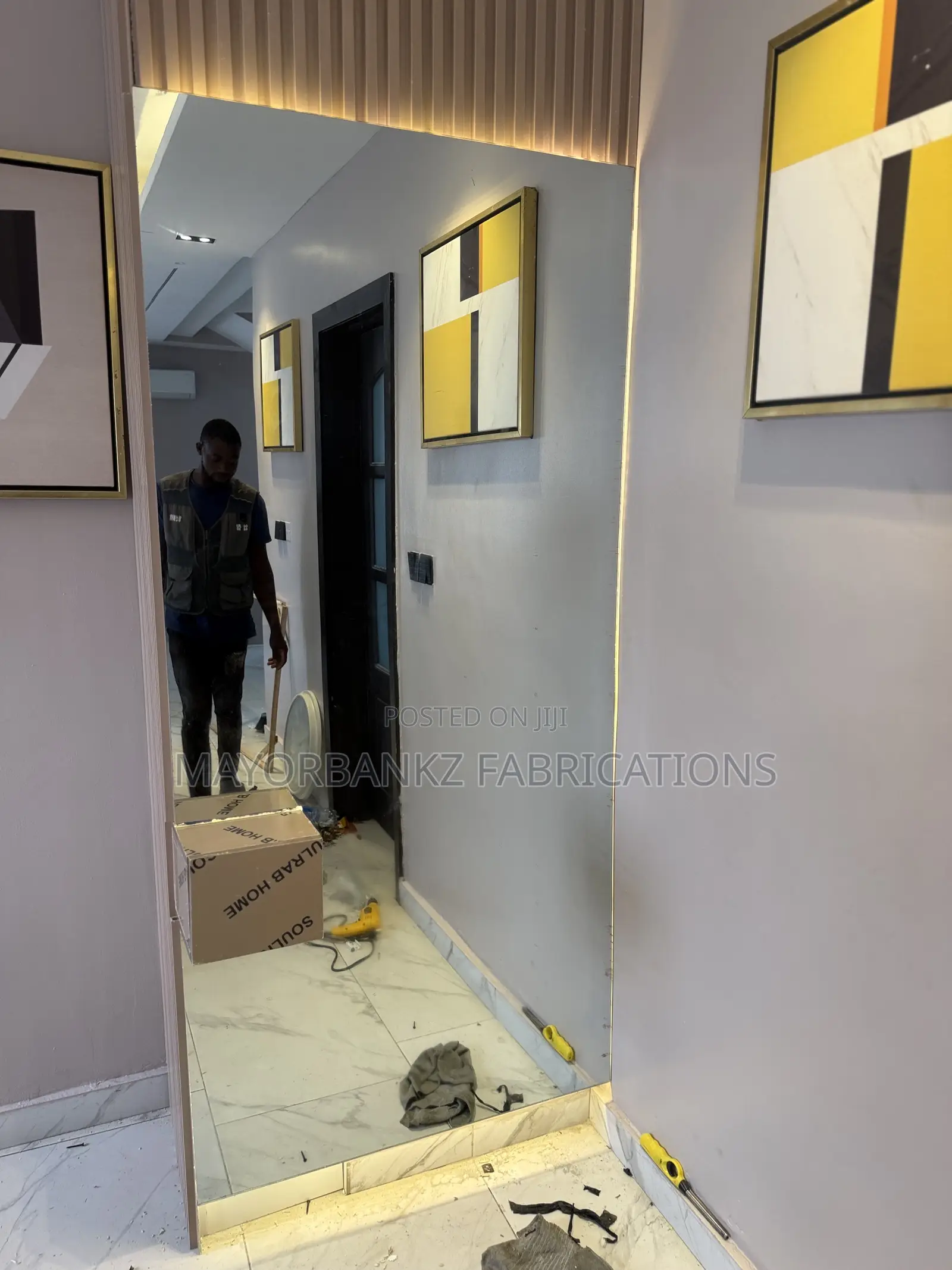 Mirror With Led Light