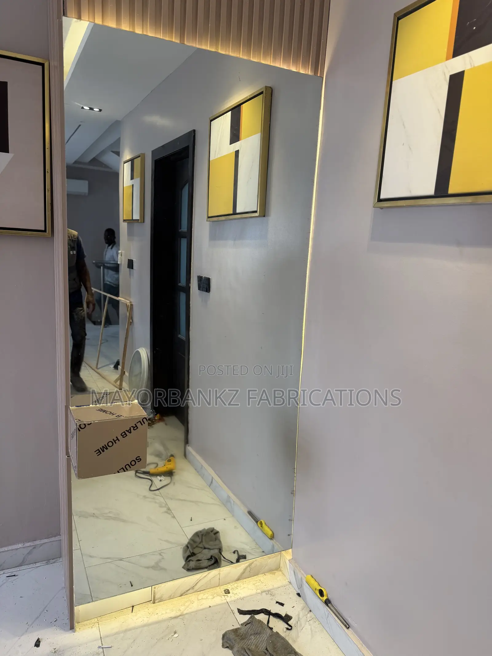 Mirror With Led Light