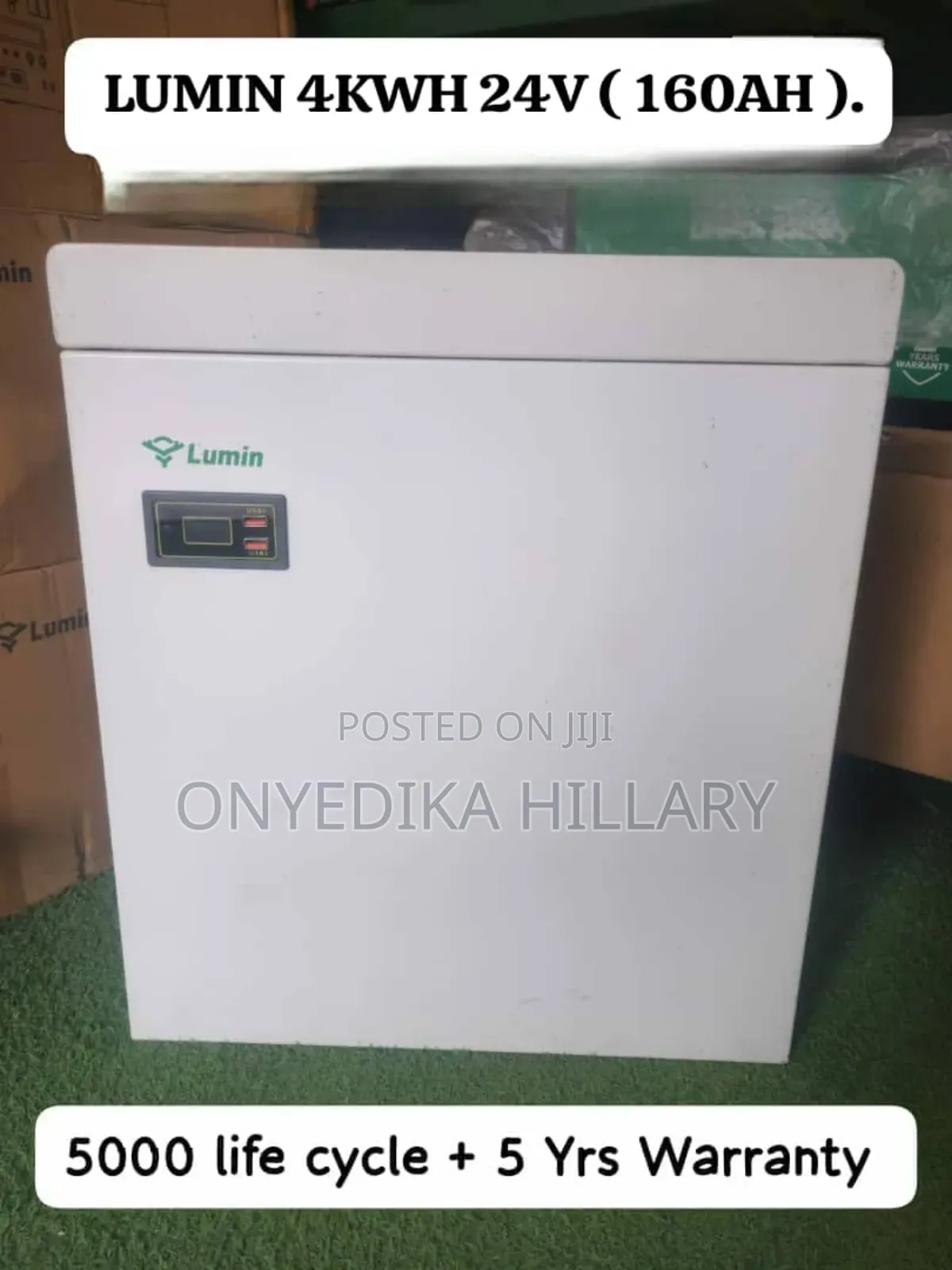 Lumin 4kwh Lithium Battery
