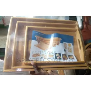3 in 1 Wooden Tray
