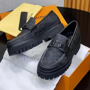 Original Louis Vuitton Chunky Sole Loafers Shoes