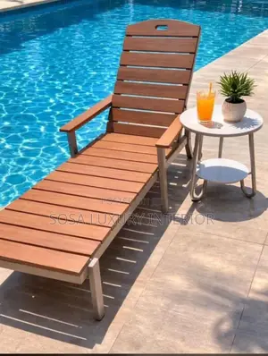 Premium Wooden Outdoor Lounge Chair