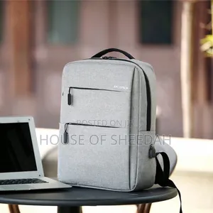 Anti-Theft Laptop Backpack With a Built-in Usb Charging Port