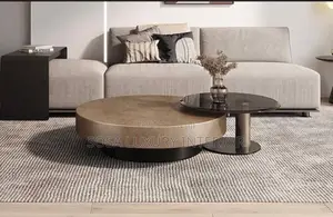 Premium Gold Mirror Centre Tables