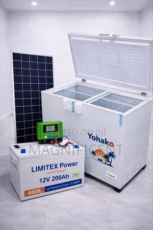 Yohako 318l Solar Freezer – Ac/Dc 12v/24v | Full Solar Kit