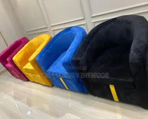 Luxury Velvet Bucket Sofa Chairs Premium Comfort in Vibrant Coluors