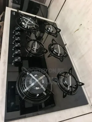 Original Phiima German Technology Inbuilt 6 Burners Gas Cooker Hob Etc