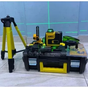 Dewalt Complete Set of 16 Lines (4d) Laser Level 360 Rotary and Self
