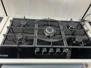 5 Burner Glass Built in Gas Cooker