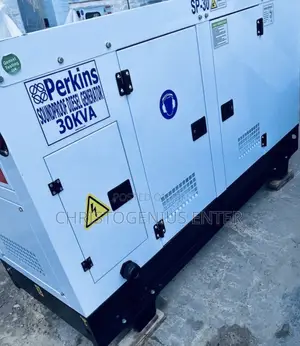 30kva Sp Noiseless Generator Perkins