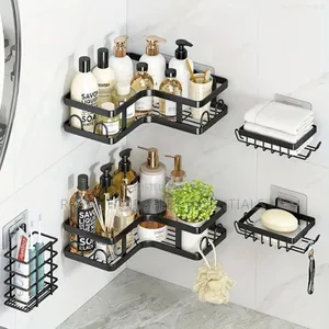 Multi-Function Corner and Straight Bathroom Rack