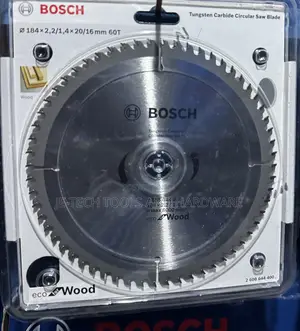 Bosch Eco for Wood Tungsten Carbide Circular Saw Blade 185mm