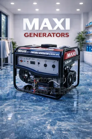 Maxi E80 10kva Generator – Key Start | Heavy Duty Power