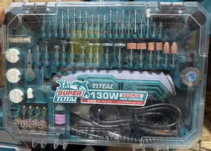 Total Tools 130w Mini Grinder and Rotary Tool Kit (Model Tg)
