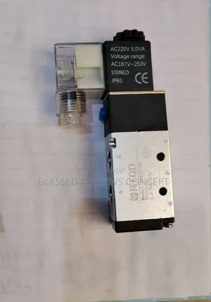4v210 Pneumatic Solenoid Valve Used To Control Flow Of Compressed Air