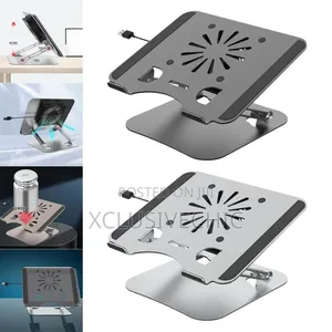 Big Metal Alloy Laptop Stand With Cooling Fan