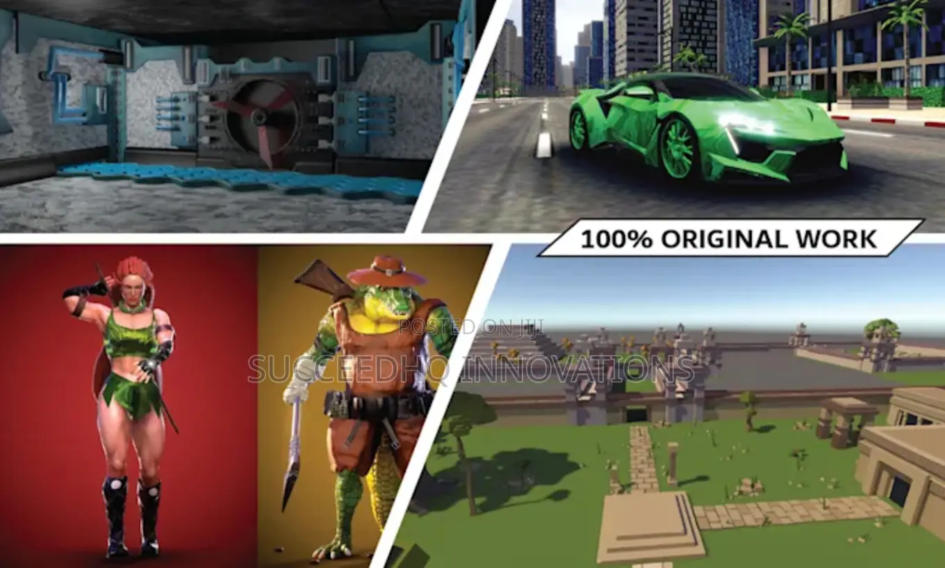 2d 3d Android Game Developer for Hire Lagos for Custom Game Design
