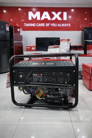 Maxi 5.5kva Petrol Generator – 100% Copper Coil Powerful Manual Start