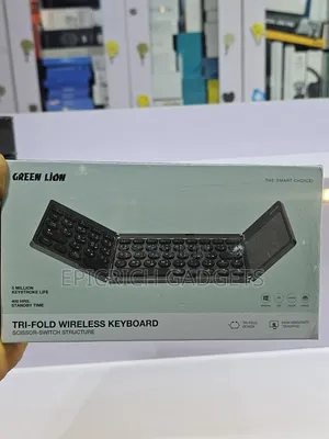 Green Lion Tri-Fold Foldable Wireless Bluetooth Keyboard
