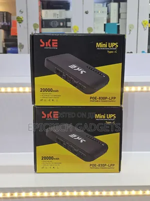 Ske Mini Dc Ups Router Powerbank 20,000mah