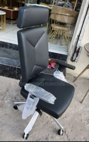 Executive High Back Executive Chair With Headrest and Adjustable Arms