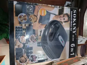Sokany 6 In 1 Sandwich Maker