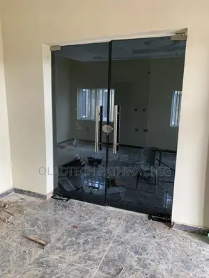Frameless Glass Door Grey