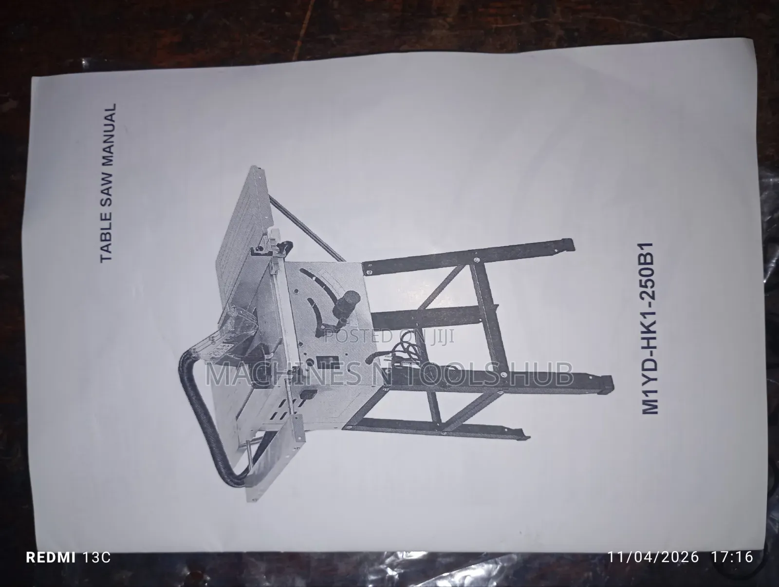 8" Wood Table Saw