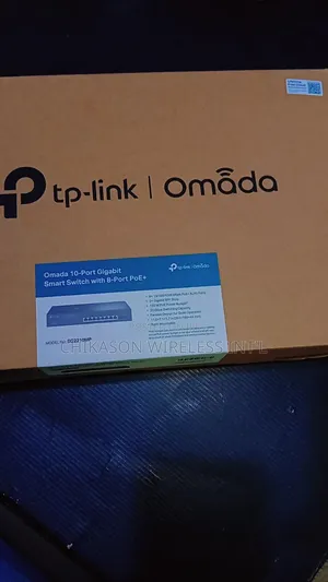 Tp-Link Omada 10 Port Gigabit Smart Switch With 8 Port Poe+