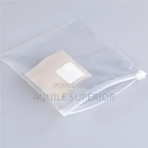 Small Frosted Ziploc Bags 12x16in, Without Printing, Moq 100pcs