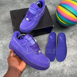 Nike Air Force 1 Low Purple Sneakers