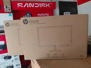 Hp V22v G5 Diagonal FHD 21.5" Monitor