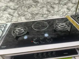 2 Big Burner and 1 Electric Gas
