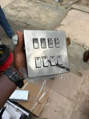 8gang Gray Switch London
