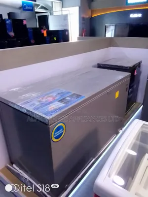 Midea Inverter Chest Freezer 418l Gray Colour