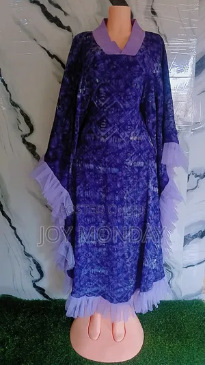 Snatched Waist Butterfly Bubu Gown by the Joy's Signature