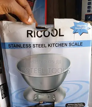 5kg Stainless Steel Digital Kitchen Scale – High Precision Food Scale