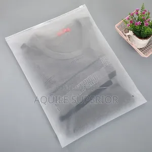 Strong Frosted Ziplock Bag for Boutiques and Clothing, Large 14x20in