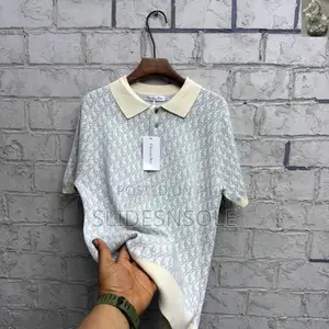 Dior Oblique Jacquard Knit Polo