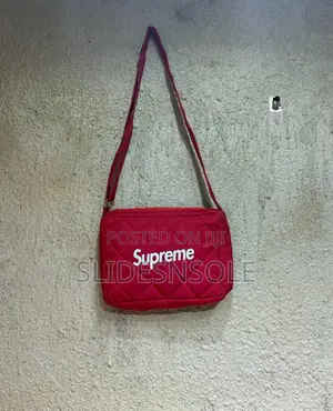 Supreme Quilted Shoulder Bag